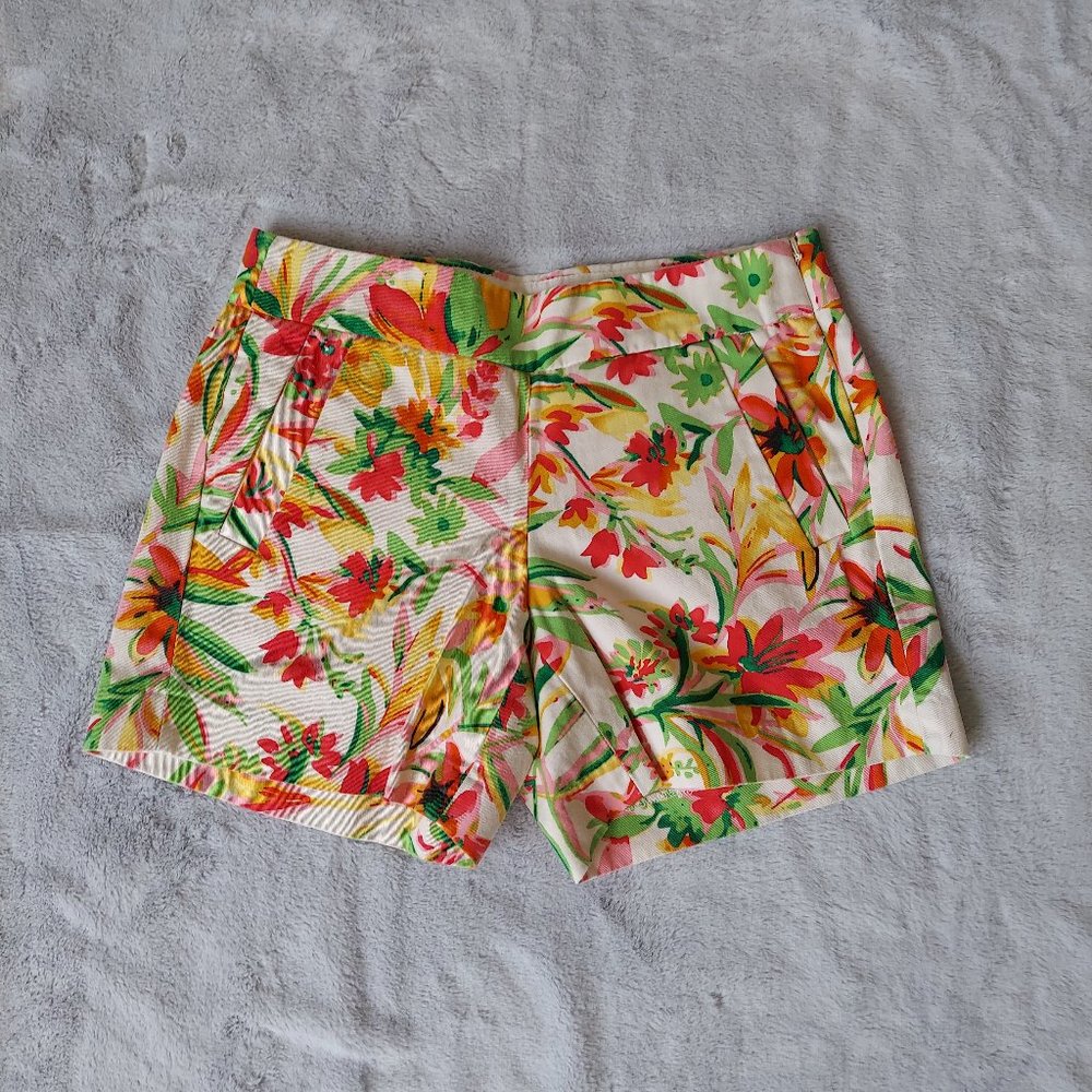 J. Crew floral shorts